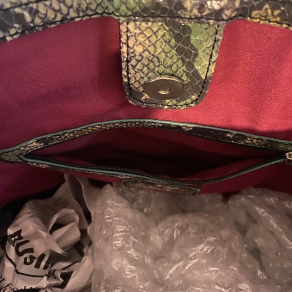 Kate Landry large Turquoise Tote - Picture 4 of 8